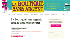 Desktop Screenshot of laboutiquesansargent.org